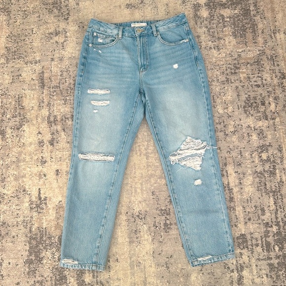 Garage High Rise Mom Jean - Picture 3 of 6